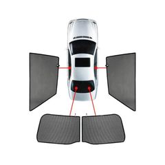 VW UP 3D 2011> ΚΟΥΡΤΙΝΑΚΙΑ ΜΑΡΚΕ CAR SHADES - 4 ΤΕΜ.