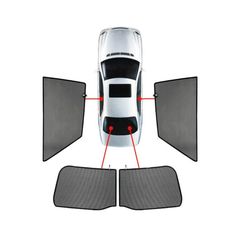 LAND ROVER EVOQUE 3D 2011> ΚΟΥΡΤΙΝΑΚΙΑ ΜΑΡΚΕ CAR SHADES - 4 ΤΕΜ.