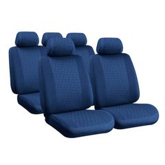 ΚΑΛΥΜΜΑΤΑ ΚΑΘΙΣΜΑΤΩΝ GLAMUR HIGH-QUALITY NAVY ΜΠΛΕ ΣΕΤ 4 TEM.