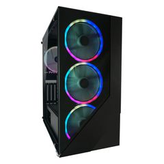 ΚΟΥΤΙ LC-POWER 803B [Shaded_X] Midi-ATX ARGB Μαύρο