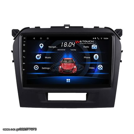 ΟΘΟΝΗ SUZUKI VITARA MULTIMEDIA OEM 2015-2021 9″ ΑΦΗΣ ANDROID 2+32GB GPS NAVIGATION RADIO BLUETOOTH MIRRORLINK WiFi WETOUCH WT11SZ03GPS