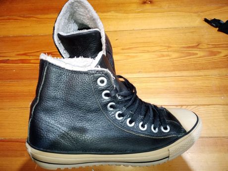 Converse All Star Rugged Leather fur with insole 42 (fits 43) 144729