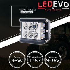 ΠΡΟΒΟΛΕΑΣ LED ΑΥΤΟΚΙΝΗΤΟΥ STROBE 36WATT 9-36VOLT LD21WL124