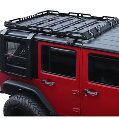 Jeep Wrangler (JK) 2007-2018 Σιδερένια Σχάρα Οροφής Με Σκάλα