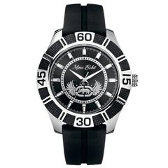 Marc Ecko The Remo, Men's Watch, Black Rubber Strap E10036G1