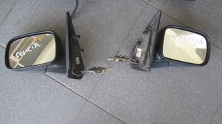 Μηχανικοί καθρέπτες οδηγού-συνοδηγού, γνήσιοι μεταχειρισμένοι, από Skoda Felicia 1994-2001