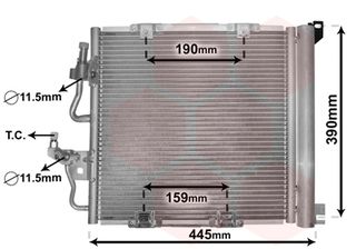 Συμπυκνωτής OPEL ASTRA H CDTi 04-10/ZAFIRA B 05-15 - 37005368