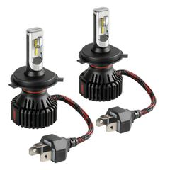 H4 9>32V 6.500K 8.000lm 60W P43t HALO LED SERIE 6 STANDARD 16LED ZES 2ΤΕΜ. LED KIT