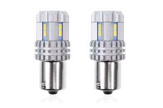 P21 1156 (R5W,R10W) CANBUS 12/24V LED 22xSMD ULTRABRIGHT 3020 ΛΕΥΚΟ 2ΤΕΜ.