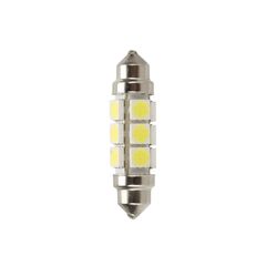 ΛΑΜΠΑΚΙ ΠΛΑΦΟΝΙΕΡΑΣ 24-30V 11X43MM 216LM 12XSMD LED ΛΕΥΚΟ (ΔΙΠΛΗΣ ΠΟΛΙΚΟΤΗΤΑΣ/ CAN-BUS) ΣΑΚ. 20ΤΕΜ.