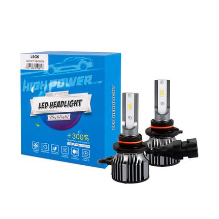 M-tech HΒ4 9006 9>24V 6.500K 5.000lm 50W CSP1860 LED LSG SERIES +300% KIT M-TECH - 2 ΤΕΜ. LSG6/MT