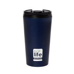 Ecolife Ποτήρι Μπλε Σκούρο Ματ 370ml