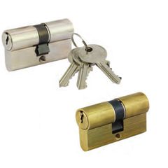Κύλινδρος CISA Locking Line 70mm (27mm-43mm) - Brass