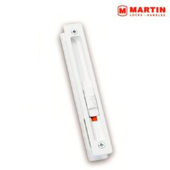 Κλειδαριά συρόμενης πόρτας αλουμινίου MARTIN (κλικ-κλοκ) - Λευκό