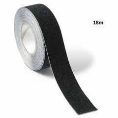 Αυτοκόλλητη αντιολισθητική ταινία εξωτερικών χώρων 25mmΧ18m - Μαύρο