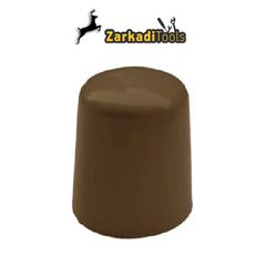 Στοπ θυρών πλαστικό βιδωτό - Καφέ