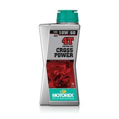 MOTOREX Λάδι 4T Cross Power 10W/60 100% συνθετικό, 1 Lt