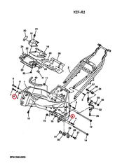 FZ1-S FAZER,FZ1-N,FZ-6S,FZ6-NA,FZ-8,YZF-R1,YZF-R6 YAMAHA ΡΟΔΕΛΑ ΒΙΔΑΣ  ΣΚΕΛΕΤOΥ-thumb-3
