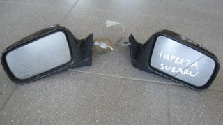Ηλεκτρικοί καθρέπτες οδηγού - συνοδηγού, γνήσιοι μεταχειρισμένοι, από Subaru Impreza 1993-1997