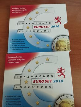 LUXEMBOURG OFFICIAL COIN SET 2010