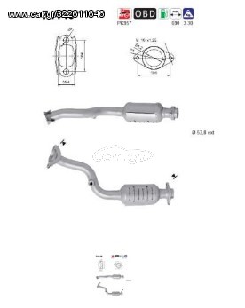 ΚΑΤΑΛΥΤΗΣ NISSAN QASHQAI 2.0cc 07-13