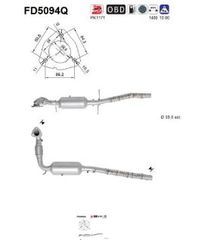 DPF FORD TRANSIT 2.2cc 07-14 