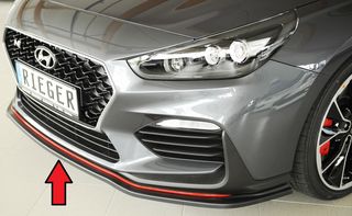 ΕΜΠΡΟΣ ΣΠΟΙΛΕΡ RIEGER ΓΙΑ HYUNDAI i30 N (PDE)