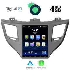 TESLA STYLE OEM HYUNDAI TUSCON mod. 2015-2019 ANDROID 11 R | Ultra Fast Loading 2sec