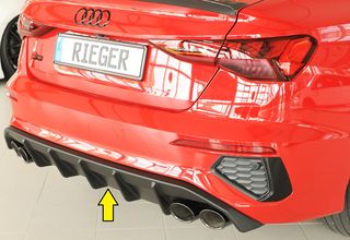 ΟΠΙΣΘΙΟΣ ΔΙΑΧΥΤΗΣ RIEGER ΓΙΑ AUDI A3 (GY)