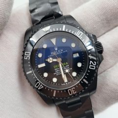 Rolex Deep Sea blue pro hunter DLC αντιγραφο replica