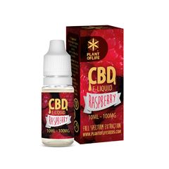 Plant of Life CBD 1% E-Liquid Raspberry (100mg) - 10 ml