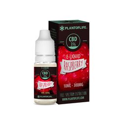 Plant of Life CBD 3% E-Liquid Raspberry (300mg) - 10 ml