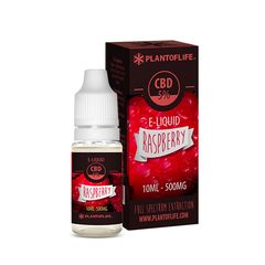 Plant of Life CBD 5% E-Liquid Raspberry (500mg) - 10 ml