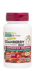 Nature s Plus Extended Release Cranberry 1500mg Συμπλήρωμα Διατροφής με Κράνμπερι για το Ουροποιητικό Σύστημα 30ταμπλέτες