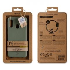 MUVIT BAMBOOTEK SAMSUNG A20e moss green backcover - MCBKC0016