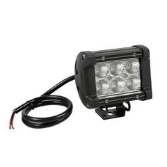 WL-6, βοηθητικό φως, 6 Cree Led - 9/32V - Λευκό (Ευρεία δέσμη)