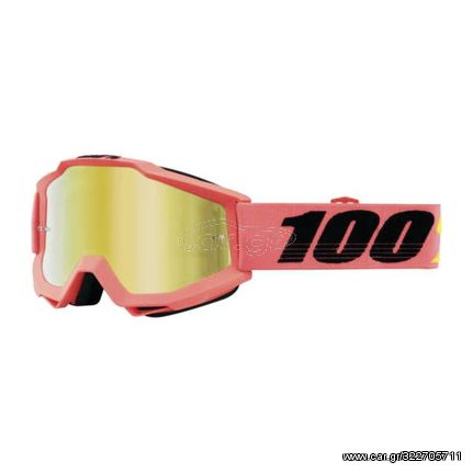 ΜΑΣΚΑ ΜΗΧΑΝΗΣ ENDURO MOTOCROSS 100% ACCURI ROGEN MIRROR CLEAR LENS