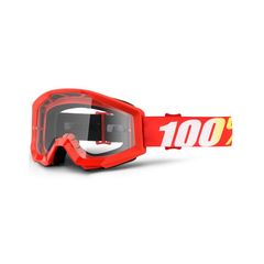 ΜΑΣΚΑ ΜΗΧΑΝΗΣ ENDURO MOTOCROSS 100% STRATA GOGGLE FURNACE CLEAR LENS