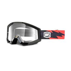 ΜΑΣΚΑ ΜΗΧΑΝΗΣ ENDURO MOTOCROSS 100% STRATA GOGGLE SLASH CLEAR LENS