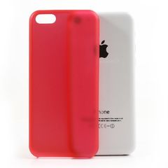 Λεπτή Σκληρή Θήκη 0.3mm για iPhone 5C - Κόκκινο