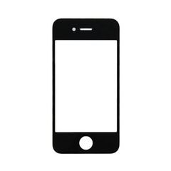 Πρόσοψη (Τζαμάκι) για iPhone 4s - Μαύρο