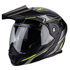 ΚΡΑΝΟΣ SCORPION ADX-1 ANIMA MAT BLACK NEON YELLOW