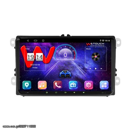 ΗΧΟΣΥΣΤΗΜΑ ΑΥΤΟΚΙΝΗΤΟΥ OEM VW SKODA SEAT 9″ ΑΦΗΣ IPS ANDROID 10 2+32GB CARPLAY ANDROID AUTO GPS NAVIGATION RADIO DSP BLUETOOTH WiFi WETOUCH WT94VGPS