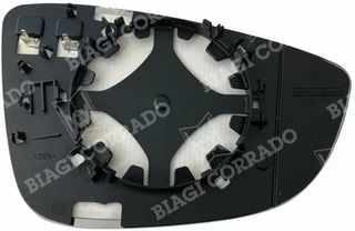 ΚΡΥΣΤΑΛΛΟ ΚΑΘΡΕΠΤΗ VW PASSAT '10-'13/ JETTA '11-/ SCIROCCO '08-/ EOS '11-/ BEETLE '11 (ΑΣΦΑΙΡΙΚΟ, ΘΕΡΜΑΙΝΟΜΕΝΟ, ΜΕ ΒΑΣΗ, ΧΡΩΜΙΟ) ΑΡΙΣΤΕΡΟ