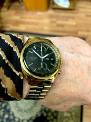 SEIKO panda vintage 1975 chronograph automatic-thumb-13