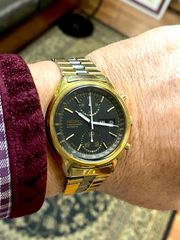 SEIKO panda vintage 1975 chronograph automatic-thumb-35
