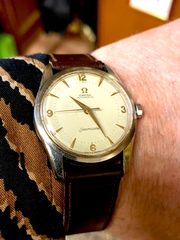 Omega seamaster bumper vintage 1952 automatic -thumb-12