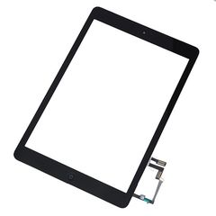 Οθόνη Μηχανισμού Αφής Digitizer Υψηλής Ποιότητας με Αυτοκόλλητο και Home Button για iPad Air - Μαύρο