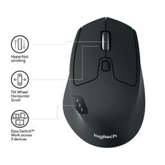 Logitech M720 Triathlon Mouse-thumb-2