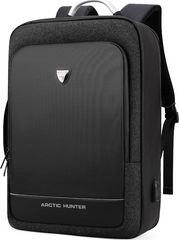 Arctic Hunter B00227 Μαύρη Αδιάβροχη Τσάντα Πλάτης για Laptop 17"